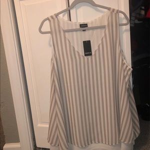 Torrid tank blouse
